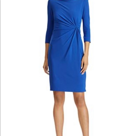 Ralph Lauren Dresses & Skirts - Ralph Lauren Jersey Rushed Front Dress